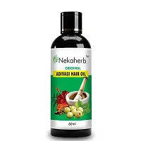 Nekaherb Adivashi Hair Oil .Hair regro 60 ml Hair Oiwth and improve Hair texture Pack of 1-thumb1