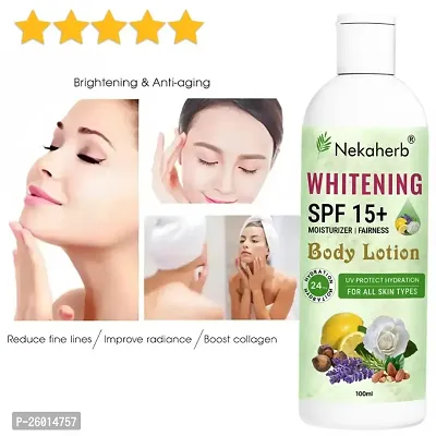 Body Lotion on Spf50 Skin Lighten  Brightening Body Lotion Cream | Skin tone enhancement | Body Glow CreamDark spot correction a | Skin Whitening Lotion Cream | Acne Care Face Cream