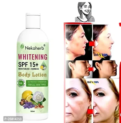 SPF50 PA +++ Skin Lighten  Brightening Body Lotion Cream Skin tone enhancement Dark spot correction  Oily Skin Cream for Women Skin Whitening Lotion Cream Look as Young Skin Whitening Lotion Cream (1-thumb0