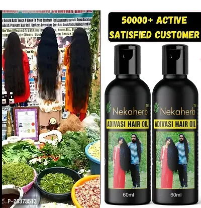 Natural Adivasi Neelambari Medicine All Type Of Hair Problem Herbal Hair Oil 60ML