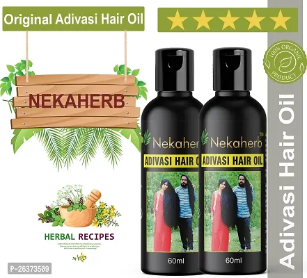 Natural Adivasi Neelambari Medicine All Type Of Hair Problem Herbal Hair Oil 60ML-thumb0