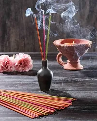 Poioo Incense Stick Dhup Agarbatti for Pooja Combo of 5 Fragrances Mogra Rose Chandan Firdos (Mix Agarbatti in Box 400gm)-thumb4