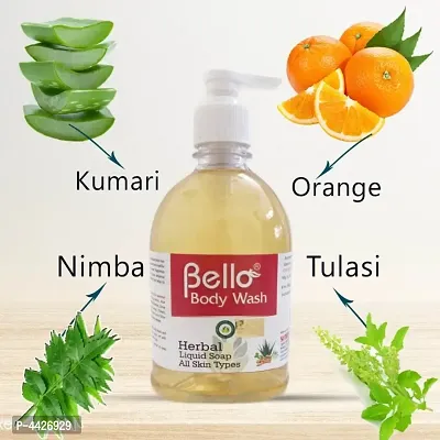 Bello Body Wash 500 ML with goodness of Orange nourishes skin-thumb2
