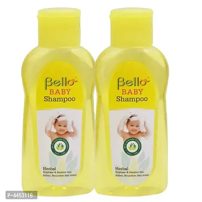 Bello Baby Shampoo Sulphate  Paraben Free 100 Ml Pack of 2