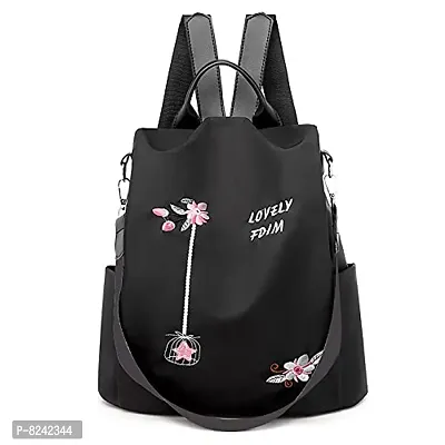 Small 12 L Backpack 2021 New Flower Embroidered Artistic National Style Oxford Large Capacity Womens Bag Generation Backpack-thumb0