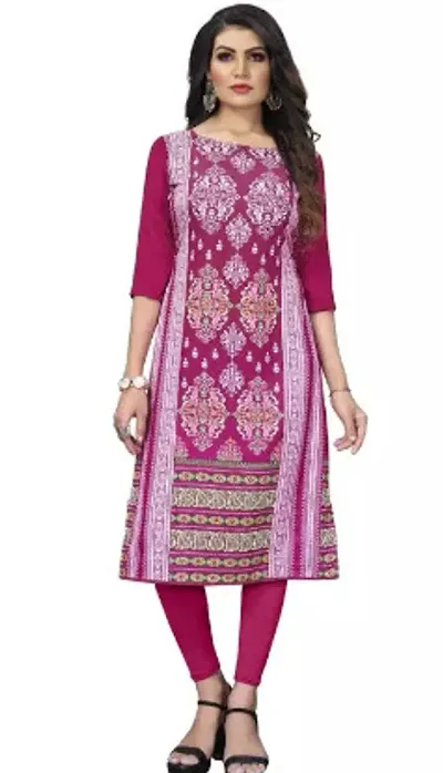 Stylish Women Crepe Kurtis