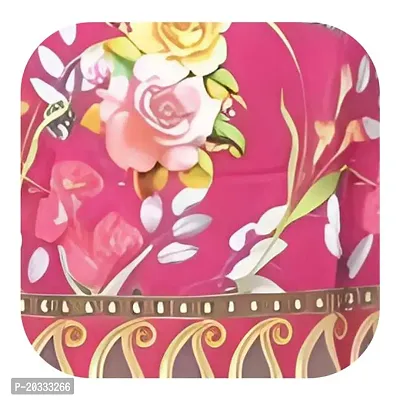 Lemon Tart Women's Crepe Printed Straight Kurti Size- X-Small Color-Pink (VOL-18-XS)-thumb3