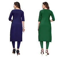 Classic Crepe Printed Kurtis for Women, Pack of 2-thumb3