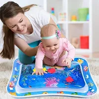 Baby Kids Water Play Mat Toys Inflatable Tummy Time Leakproof Water Play Mat and Toddlers Perfect Fun Activity Inflatable Mat, Activity Play Center Indoor and Outdoor Water Play Mat for Baby-thumb3