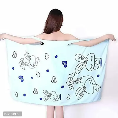 Women Soft Bath Towel Free Size Beach Spa Bathrobes Wash Clothing Beach Dresses Fashi-thumb3