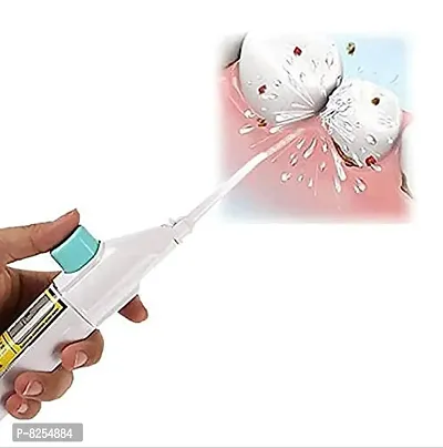 Starlight Speed Dental Care Water-Jet Flosser Air technology Tooth Pick Power Dental Cleaning Whitening Teeth Kit Power Floss Air Powered Dental Water Jet for Tooth Cleaner (White color)-thumb2