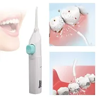 Starlight Speed Dental Care Water-Jet Flosser Air technology Tooth Pick Power Dental Cleaning Whitening Teeth Kit Power Floss Air Powered Dental Water Jet for Tooth Cleaner (White color)-thumb4