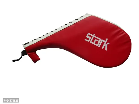Stark Double Focus Fan Pad Red Kicking Shield  (Red)-thumb0