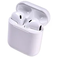 I12 TWS Wireless Earbuds with High Bass and Treable, Touch Sensor Mic Bluetooth Headset-thumb1