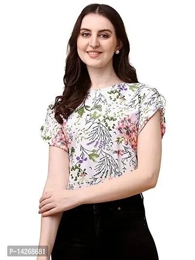 Stylish Cotton Regular Printed Top For Women