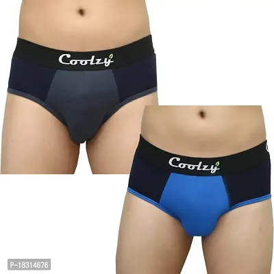 Coolzy Men's Cotton Briefs(Pack of 2) CFBRF2PCK1047