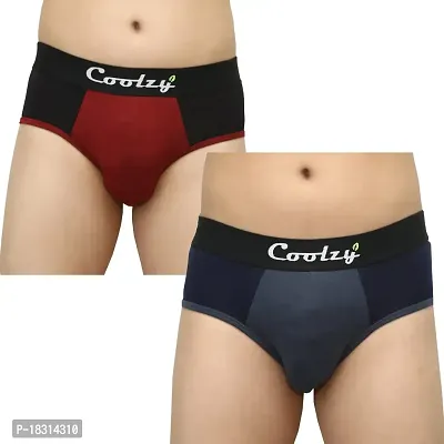 Coolzy Men's Cotton Briefs(Pack of 2) CFBRF2PCK1040