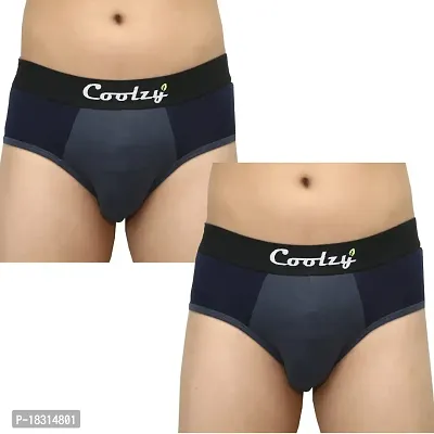 Coolzy Men's Cotton Briefs(Pack of 2) CFBRF2PCK1052