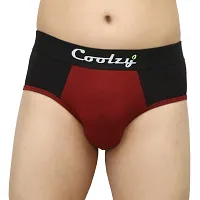 Coolzy Men's Cotton Briefs(Pack of 2) CFBRF2PCK1041L Multicolour-thumb1