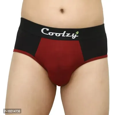 Coolzy Men's Cotton Briefs(Pack of 2) CFBRF2PCK1041L Multicolour-thumb2