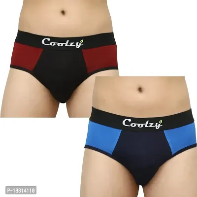 Coolzy Men's Cotton Briefs(Pack of 2) CFBRF2PCK1035