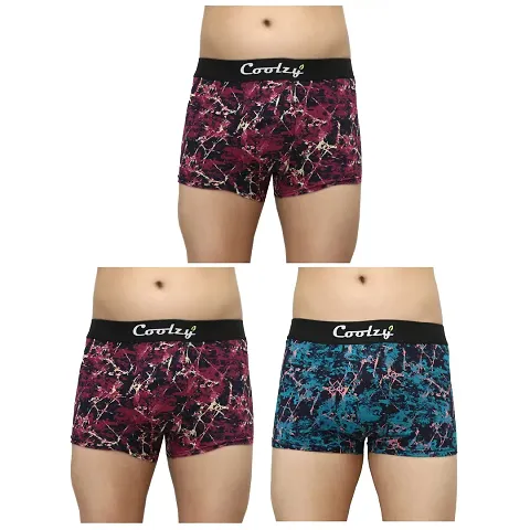 Coolzy Men's Trunks(Pack of 3_CFTNK3PCK0577M