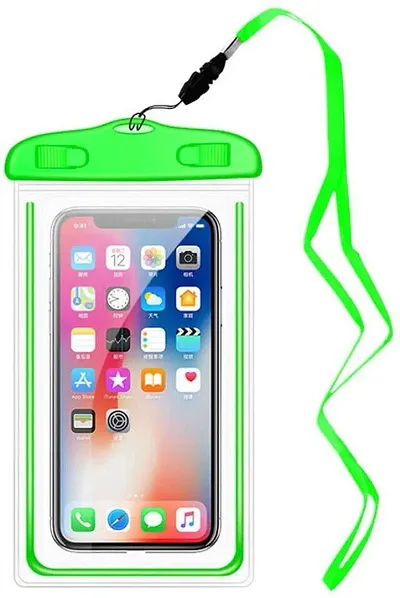 iVoltaa Universal Waterproof Case Pouch Dry Bag for Most Mobiles & Accessories with Lanyard
