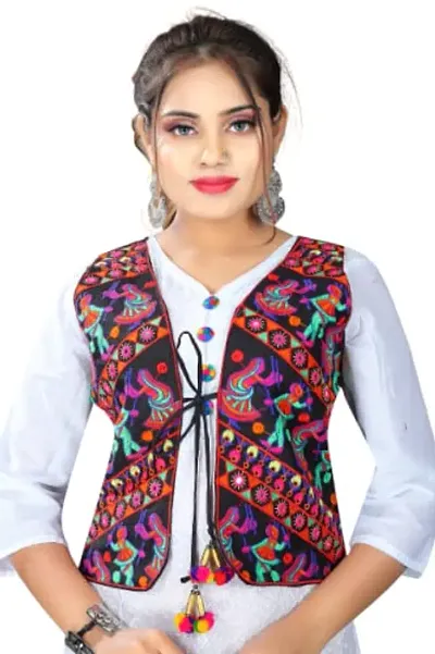 Embroidered Traditional Rajasthani Design Jackets for Women Every Festival and Occasion