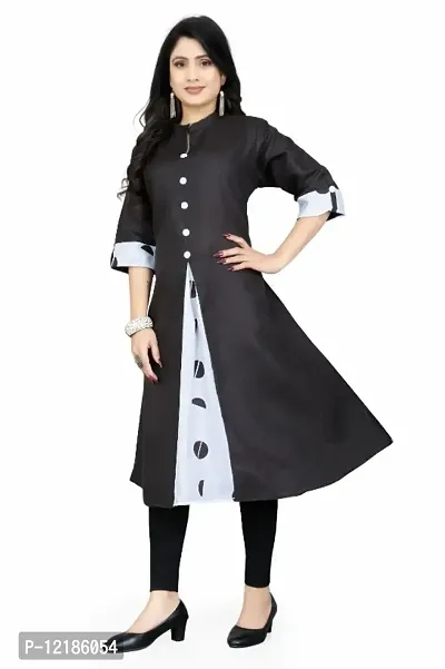 Classic Cotton Solid Kurtis for Womens-thumb0