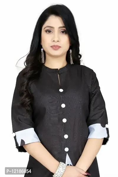 Classic Cotton Solid Kurtis for Womens-thumb4