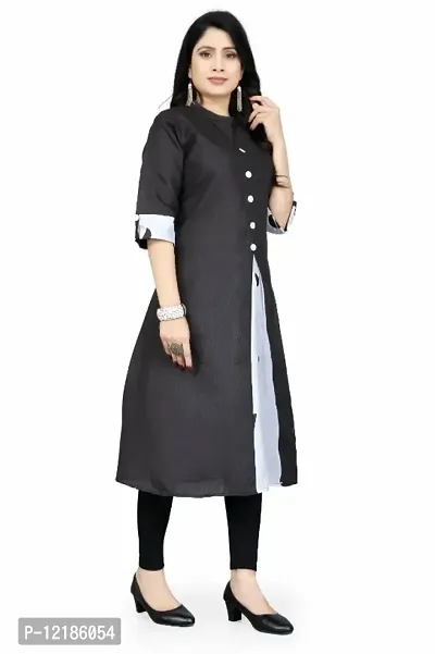 Classic Cotton Solid Kurtis for Womens-thumb3