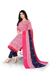 Stylish Pure Cotton Plain Kurta Pant With Dupatta Set For Women-thumb3