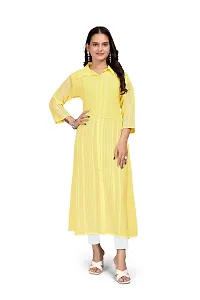 Chiffon Lining Long Kurta For Women Pack Of 2-thumb3