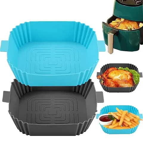 Reusable Silicone Air Fryer Liner Pack of 2