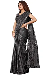 SHRIMAY READY TO WEAR DELTA SAREE (GREY)-thumb2