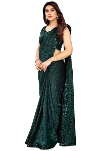 SHRIMAY READY TO WEAR DELTA SAREE (GREEN)-thumb3