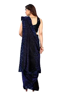 SHRIMAY READY TO WEAR DELTA SAREE (BLUE)-thumb1