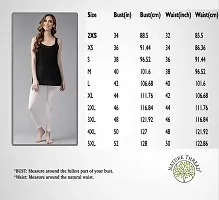 Nature Thread Cotton Short Camisole Non-Stretchable Slip for Women-thumb4