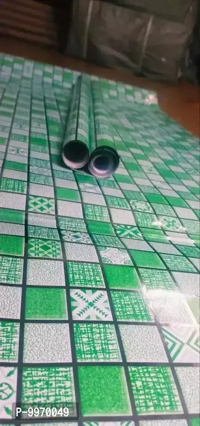 Designer Green Vinyl Stickers For Home Kitchen Office Decoration