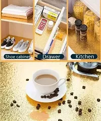 Designer Golden Vinyl Stickers For Home Kitchen Office Decoration-thumb1