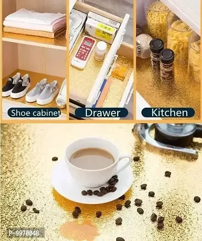 Designer Golden Vinyl Stickers For Home Kitchen Office Decoration-thumb2