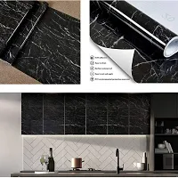 Kitchen Backsplash Wallpaper Peel and Stick Aluminum Foil Contact Paper Self Adhesive Oil-Proof Heat Resistant Wall Sticker for Countertop Drawer Liner Shelf Liner-thumb4