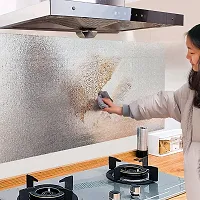 &nbsp;Kitchen Backsplash Self Adhesive Wallpaper Foil Stickers Oil Proof and for Waterproof Stove in Kitchen-thumb3