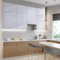 Kitchen Backsplash Wallpaper Peel and Stick Aluminum Foil Contact Paper Self Adhesive Oil-Proof Heat Resistant Wall Sticker for Countertop Drawer Liner Shelf Liner-thumb3