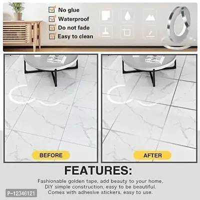 Home Tile Sticker Waterproof Gap Sealing Tape Strip Adhesive Tile Decoration Floor Tape for Floor and Wall-thumb2