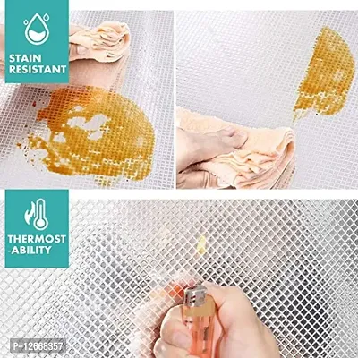 Kitchen Backsplash Wallpaper Peel and Stick Aluminum Foil Contact Paper Self Adhesive Oil-Proof Heat Resistant Wall Sticker for Countertop Drawer Liner Shelf Liner-thumb3