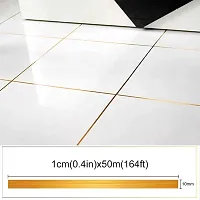 Home Tile Sticker Waterproof Gap Sealing Tape Strip Adhesive Tile Decoration Floor Tape for Floor and Wall-thumb1