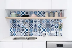 Kitchen Sticker Sheets for Shelves Oil Proof Waterproof self Adhesive Wallpaper Cupboard mats Liner roll for Kitchen Platform-thumb1