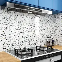 Kitchen Sticker Sheets for Shelves Oil Proof Waterproof self Adhesive Wallpaper Cupboard mats Liner roll for Kitchen Platform-thumb4