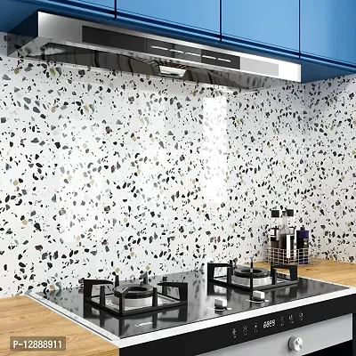 Kitchen Sticker Sheets for Shelves Oil Proof Waterproof self Adhesive Wallpaper Cupboard mats Liner roll for Kitchen Platform-thumb4